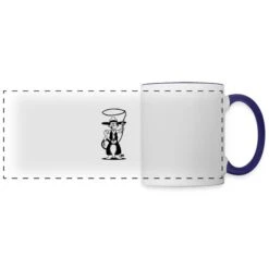 Cowboy With A Lasso Mc White/Cobalt Blue