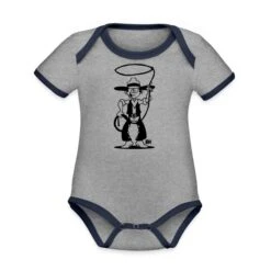 Cowboy With A Lasso Mc Heather Gray/Navy