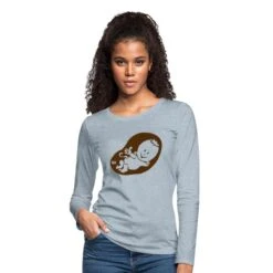 Pregnant - Pregnancy Heather Ice Blue