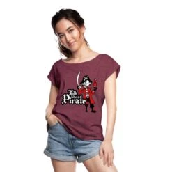 Talk Like A Pirate Heather Burgundy