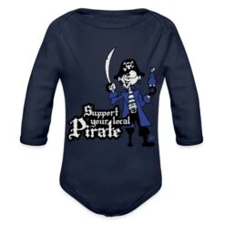 Support Your Local Pirate Dark Navy