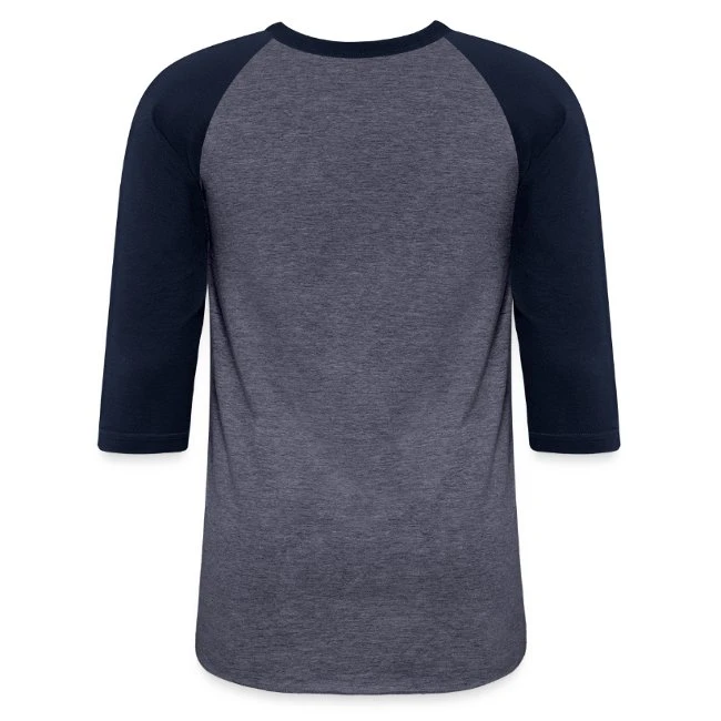 Support Your Local Pirate Heather Blue/Navy - Image 3