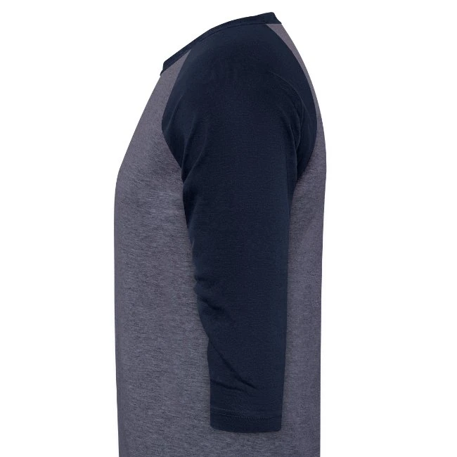 Support Your Local Pirate Heather Blue/Navy - Image 5