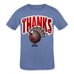 Thanksgiving Day Turkey Heather Blue