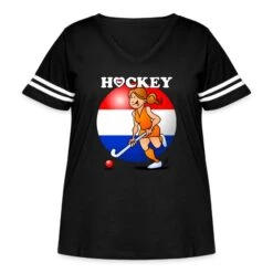 Dutch Women's Hockey Team Black/White