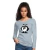 Panda Power Heather Ice Blue