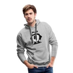 Panda Power Heather Grey