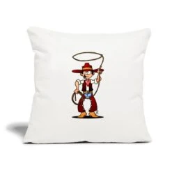 Cowboy With A Lasso Natural White