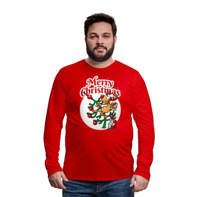 Reindeer In A Christmas Tree Red - Image 7