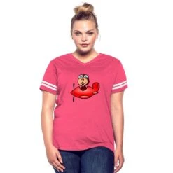 Airplane Vintage Pink/White