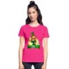Gildan St. Patrick's Day Irish Maiden Fuchsia