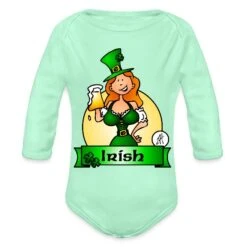 St. Patrick's Day Irish Maiden Light Mint