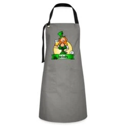 St. Patrick's Day Irish Maiden Gray/Black