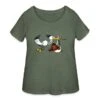 Stork With Baby II Fc Heather Military Green