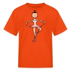 FRUIT OF THE LOOM Ballet - Ballerina - Dancer Orange