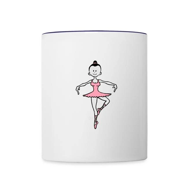 Ballet - Ballerina - Dancer White/Cobalt Blue
