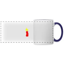 Candle White/Cobalt Blue