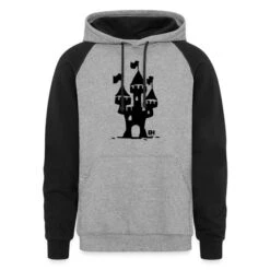 Jerzees Castle Heather Gray/Black