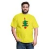 FRUIT OF THE LOOM X-mas Tree Yellow