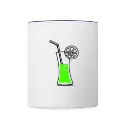 Cocktail White/Cobalt Blue