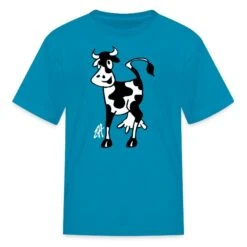 FRUIT OF THE LOOM Cow Turquoise