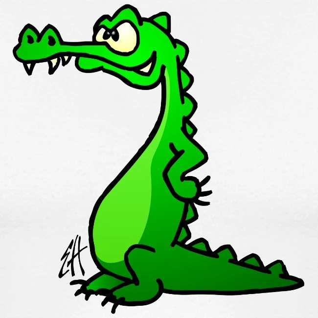 Crocodile White/Charcoal - Image 2