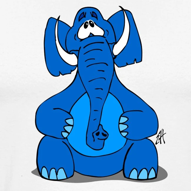 Elephant White/Navy - Image 2