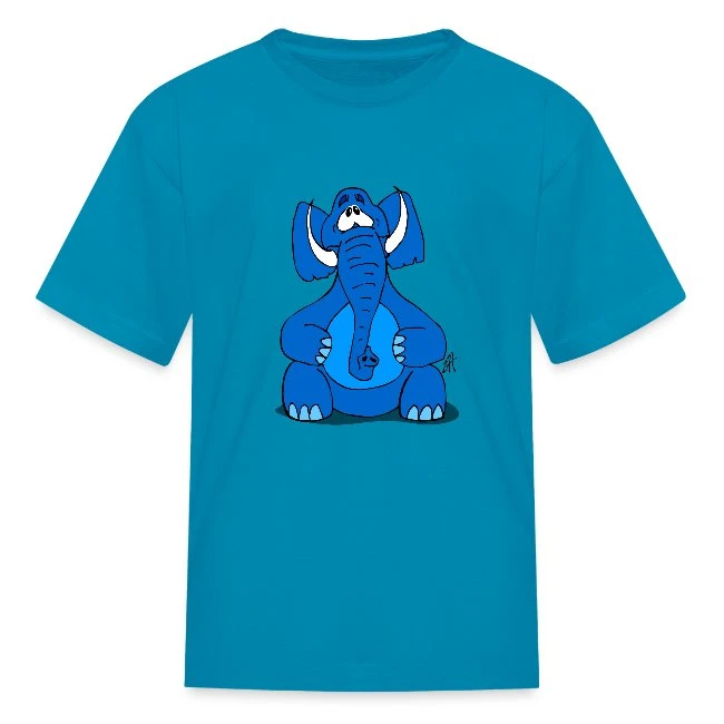 FRUIT OF THE LOOM Elephant Turquoise