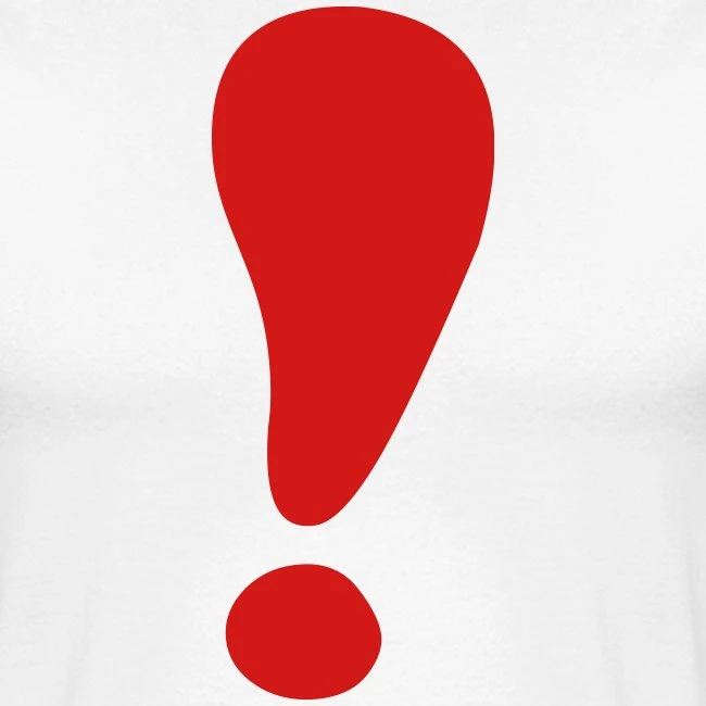 Exclamation Mark White/Charcoal - Image 2