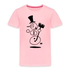 Dancing Snowman Pink