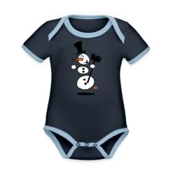 Dancing Snowman Navy/Sky
