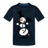 Dancing Snowman Deep Navy