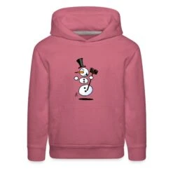 Dancing Snowman Mauve