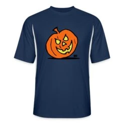 Jack-o'-lantern: Halloween Citrouille Navy/White