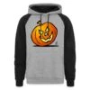 Jerzees Jack-o'-lantern: Halloween Pumpkin Heather Gray/Black