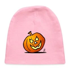 Jack-o'-lantern: Halloween Pumpkin Light Pink