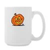 Jack-o'-lantern: Halloween Citrouille White