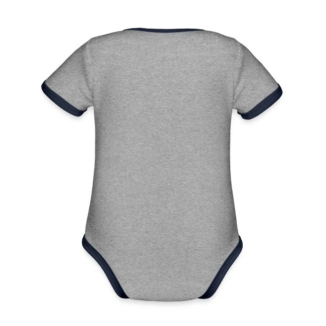 Witch On A Broom Heather Gray/Navy - Image 3