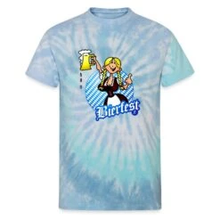 Bierfest II - Gretl In A Dirndl With A Mug Of Beer Blue Lagoon