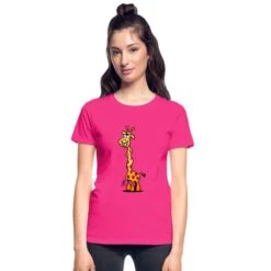 Gildan Giraffe Fuchsia