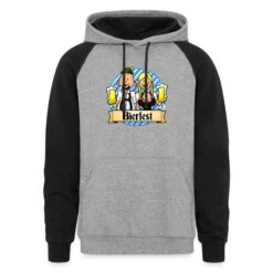 Jerzees Bierfest In Dirndl And Lederhosen Heather Gray/Black