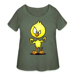Chick Power Heather Military Green