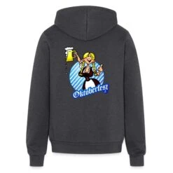 Oktoberfest - Girl In A Dirndl Charcoal Grey