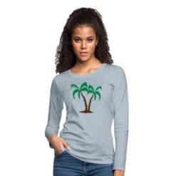 Palm Heather Ice Blue