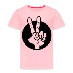Hand Peace Pink