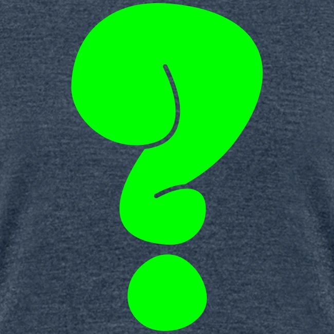 Question Mark Heather Navy - Image 2