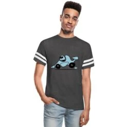 Race Car Vintage Smoke/White