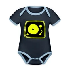 Record Player Navy/Sky