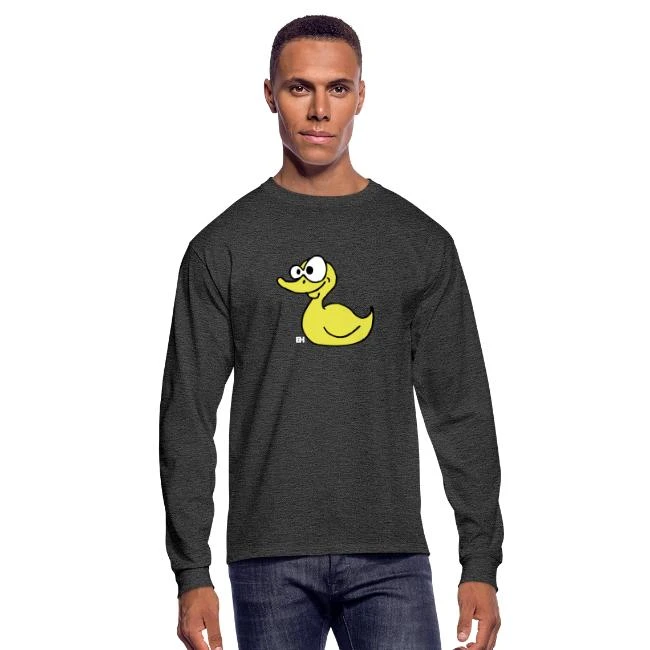 FRUIT OF THE LOOM Rubber Duck Heather Black