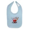 Santa, Reindeer, Unicorn Light Blue